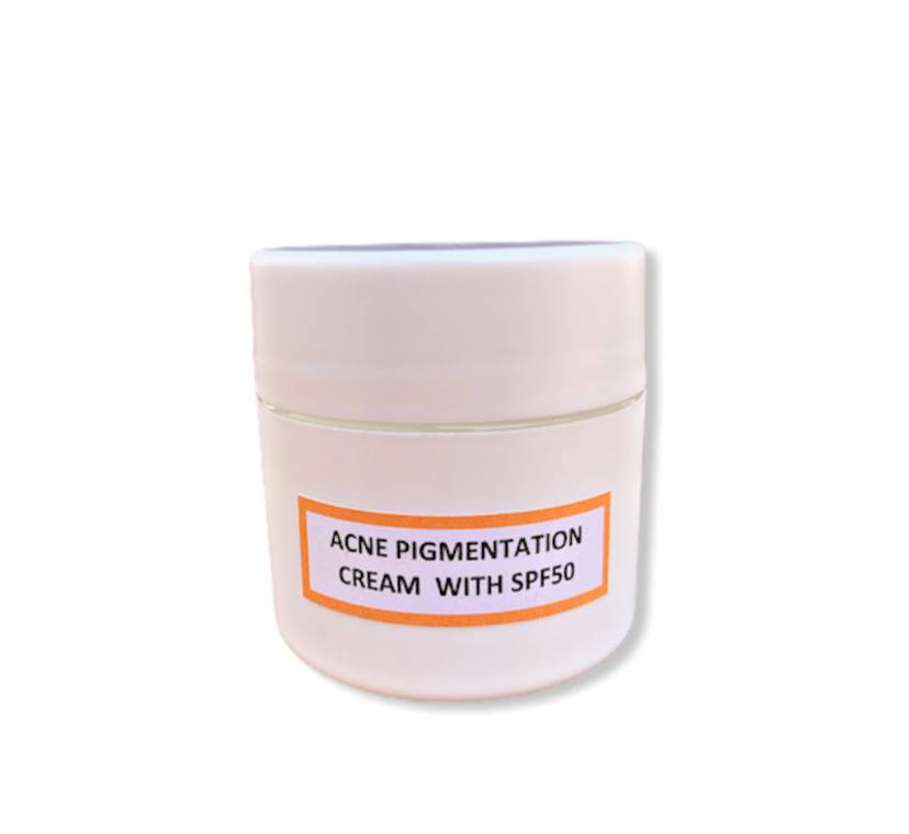 Acne and Hyperpigmentation Cream with SPF Skin Care Essentials