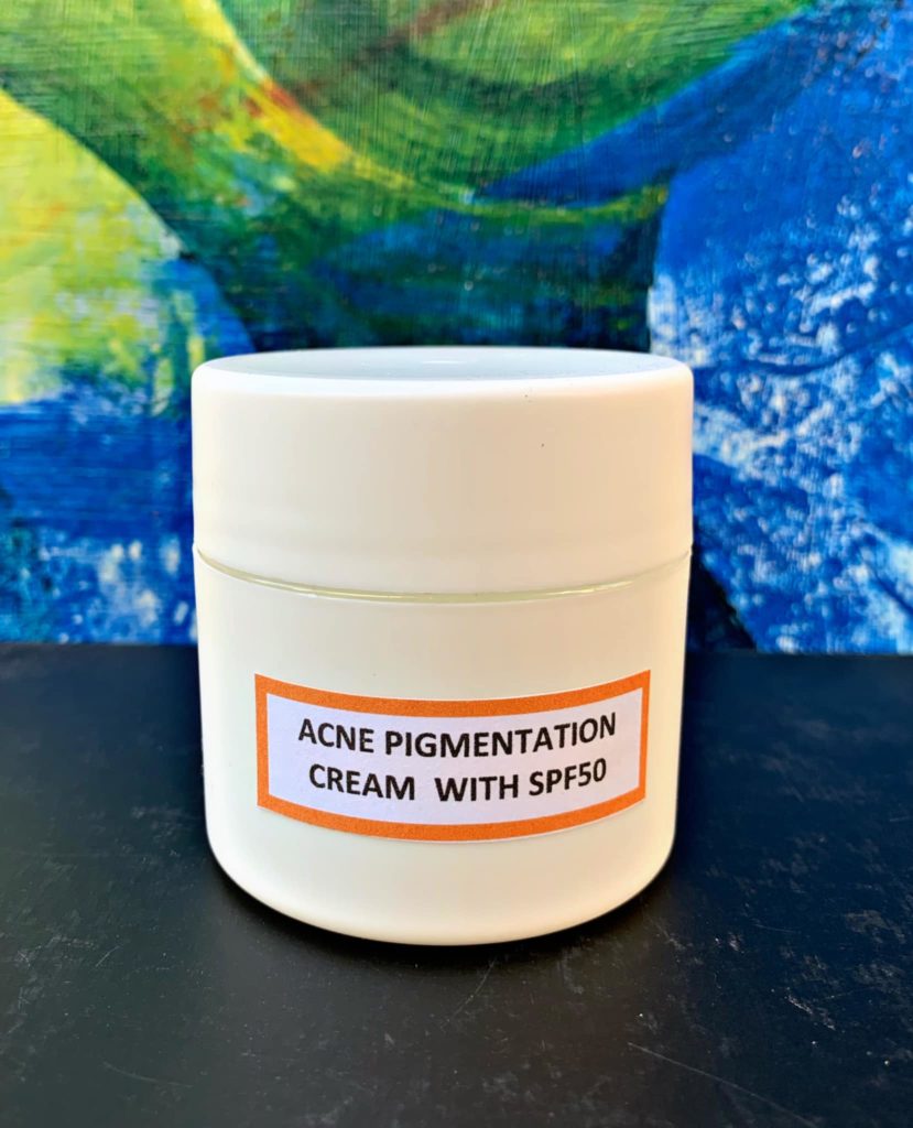 Acne and Hyperpigmentation Cream with SPF Skin Care Essentials