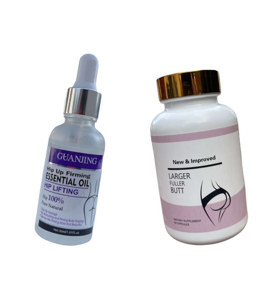 COMBO BUTT PILLS & HIP UP FIRMING ESSENTIAL OIL Skin Care Essentials