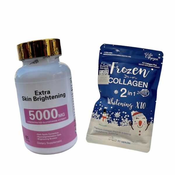 Frozen Collagen & Glutathione Pills Combo Skin Care Essentials